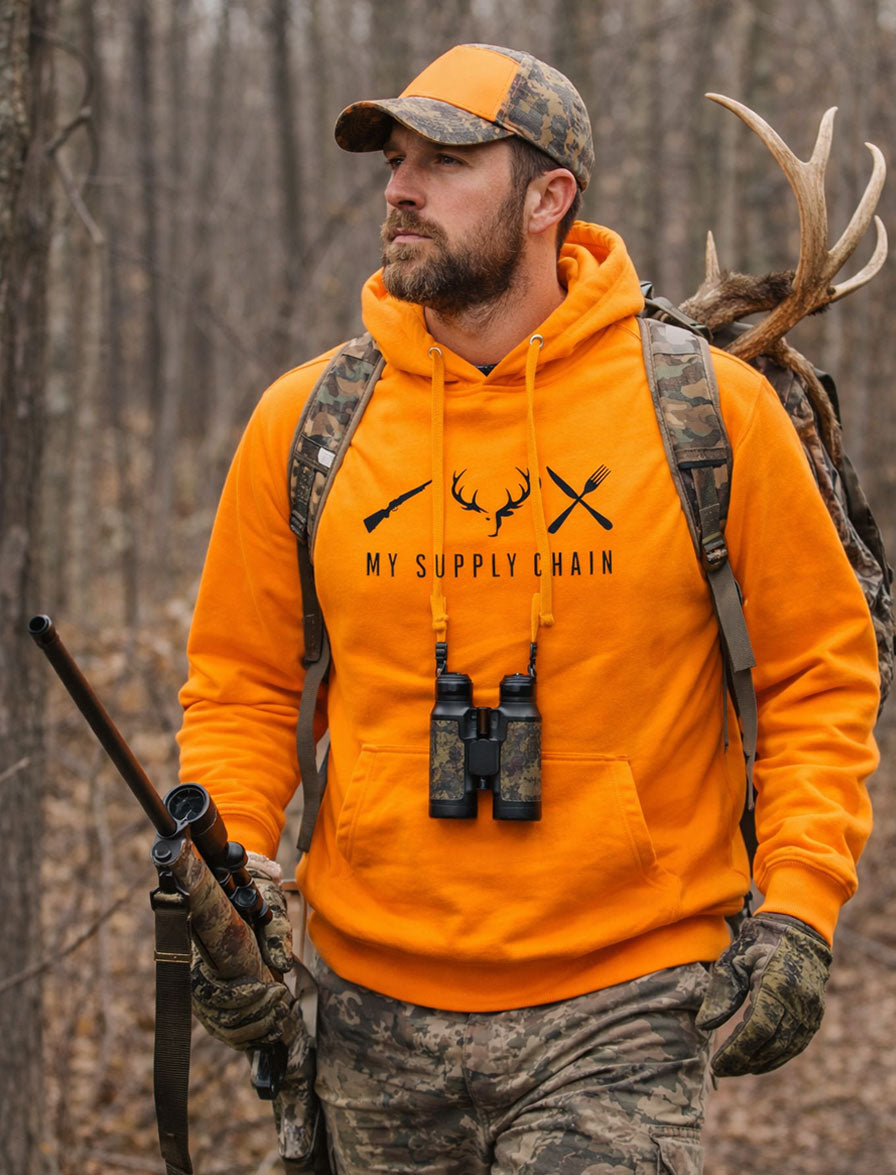 Deer Hunt Firearm Hoodie
